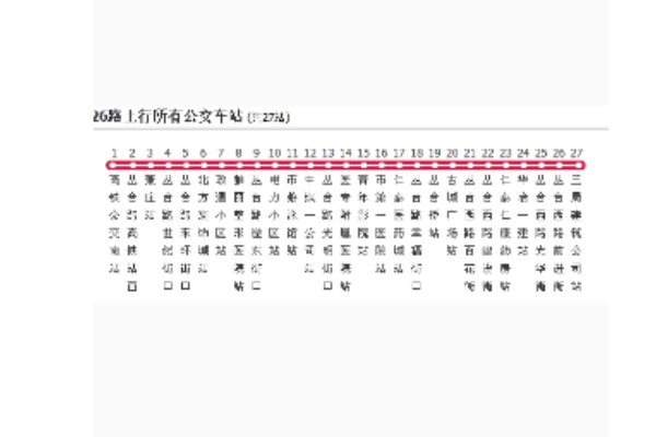 邯鄲公交26路 邯鄲公交26路