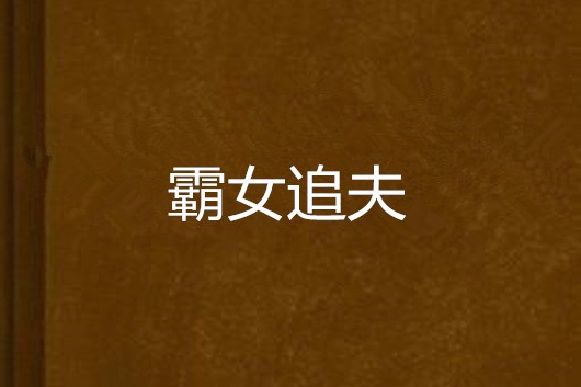 霸女追夫