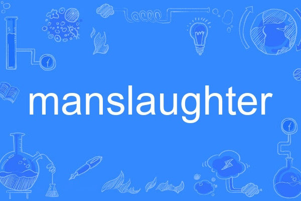 manslaughter manslaughter
