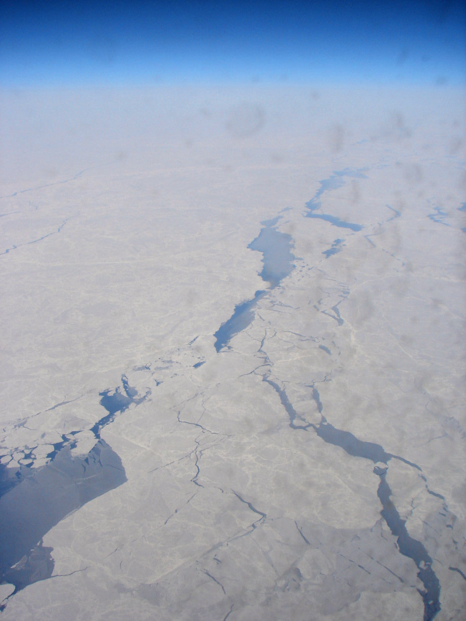 冰溝內重結冰現象