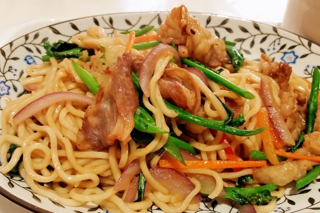 日式培根炒麵 日式培根炒麵