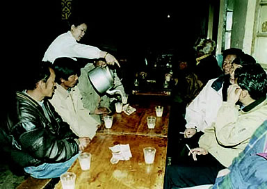 藏族的飲茶禮儀