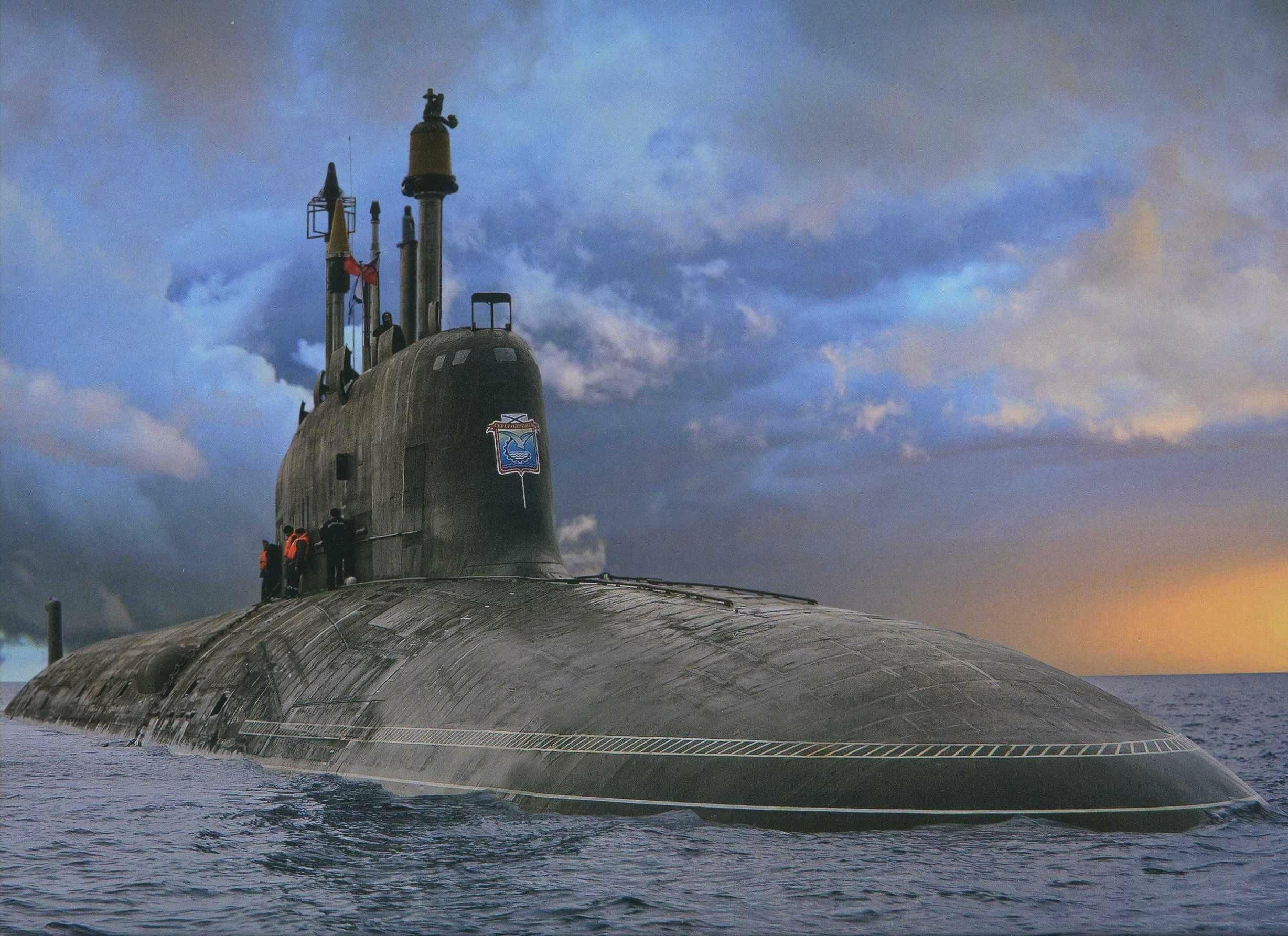 885型攻擊核潛艇(885Severodvinskclass.“亞森”(YASEN)級核潛艇（885型）)