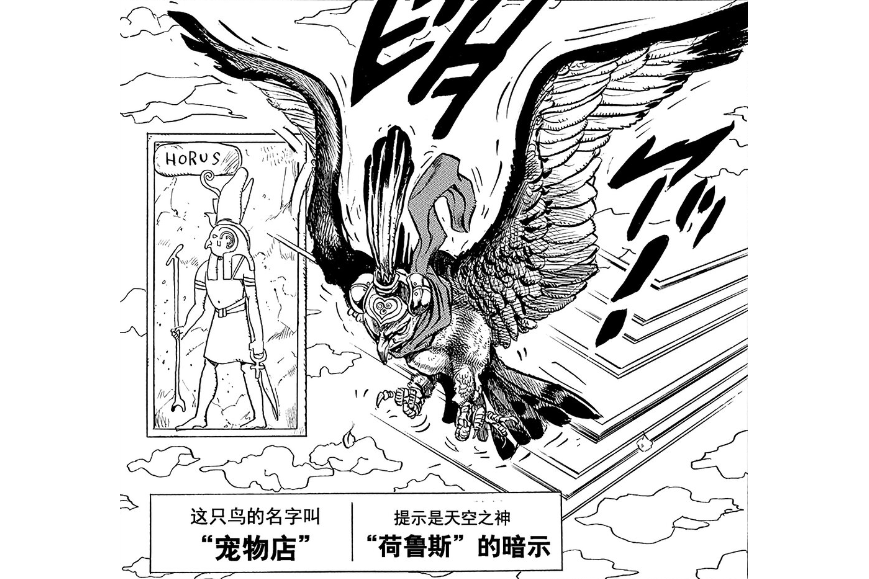 荷魯斯神(日本漫畫《JOJO的奇妙冒險:星塵鬥士》及其衍生作品中的替身) 荷魯斯神(日本漫畫《JOJO的奇妙冒險:星塵鬥士》及其衍生作品中的替身)