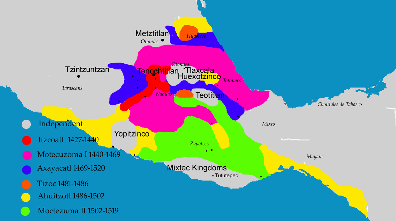 蒙特祖瑪一世統治時期的阿茲特克帝國