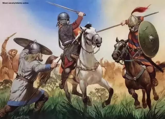 哥特騎兵自羅馬帝國後期以來就以善戰而聞名