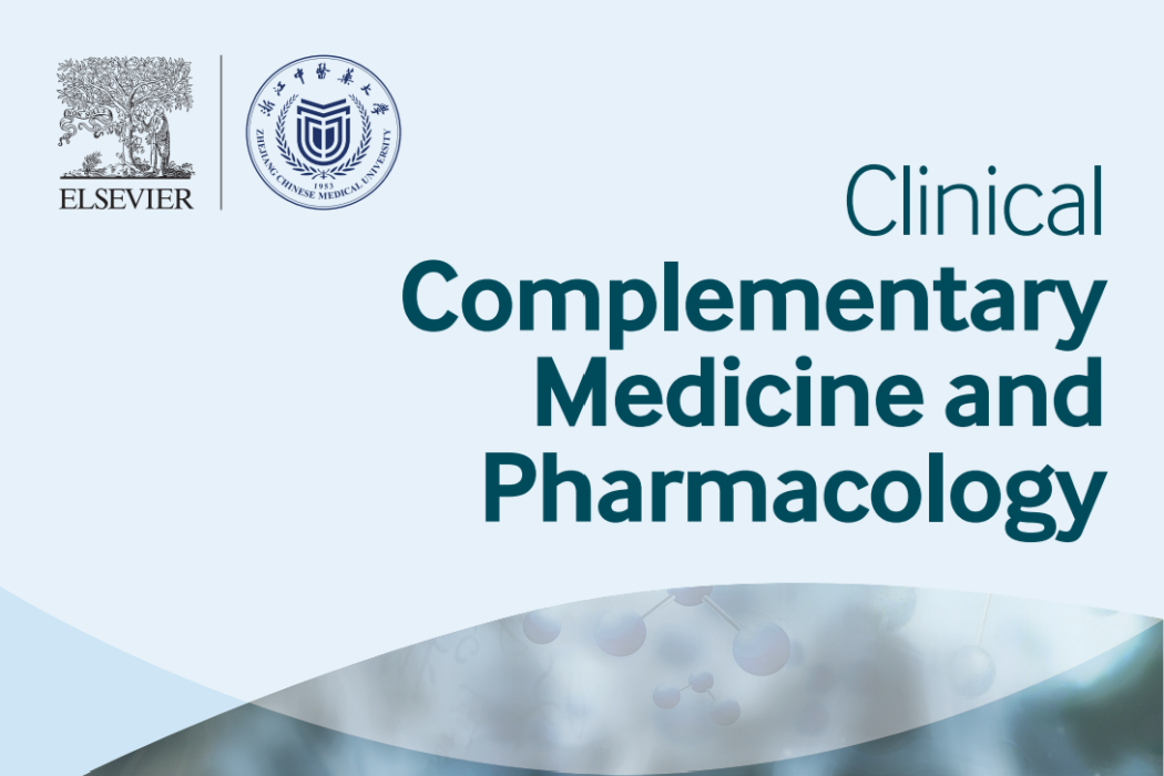 Clinical Complementary Medicine and Pharmacology Clinical Complementary Medicine and Pharmacology