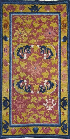 寧夏古董地毯（獅子紋）