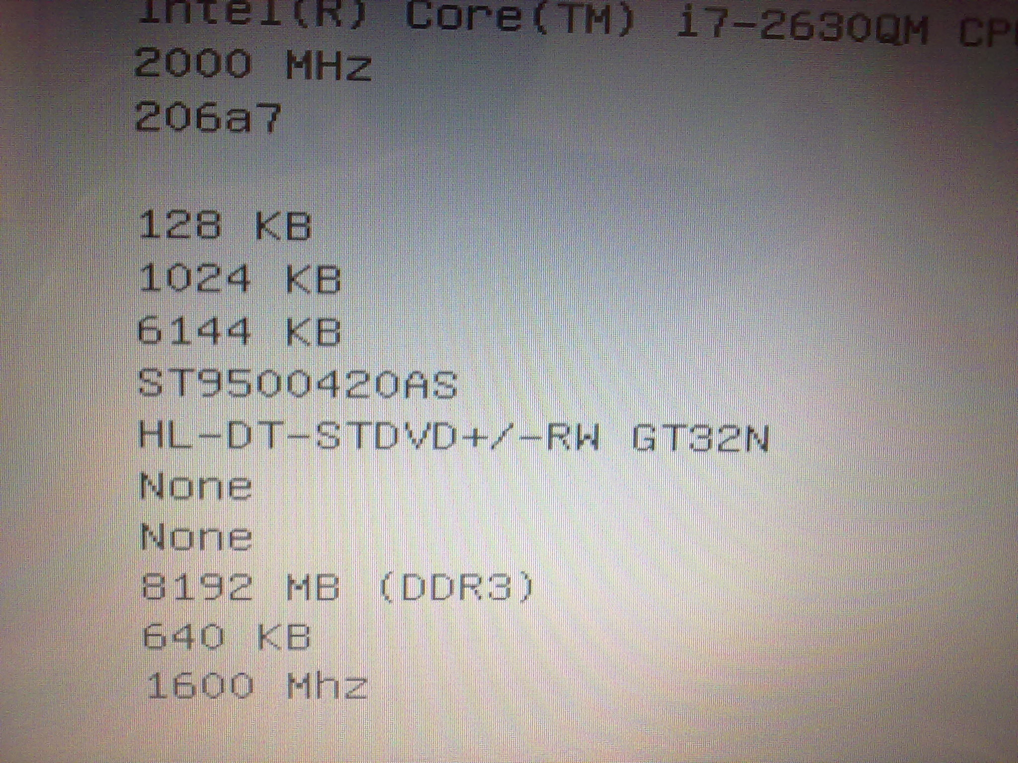 Intel 酷睿i7 2630QM