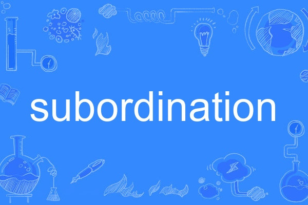 subordination subordination