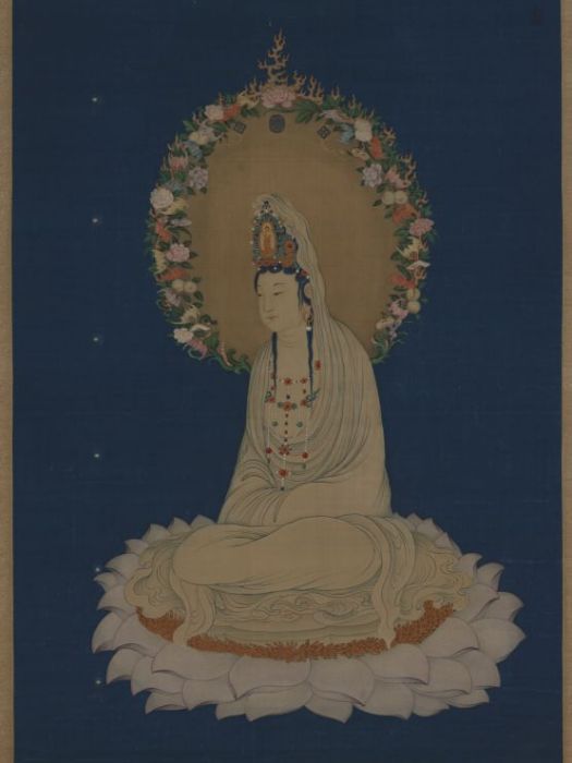 蓮座大士像