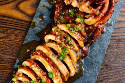 豉味魷魚 豉味魷魚