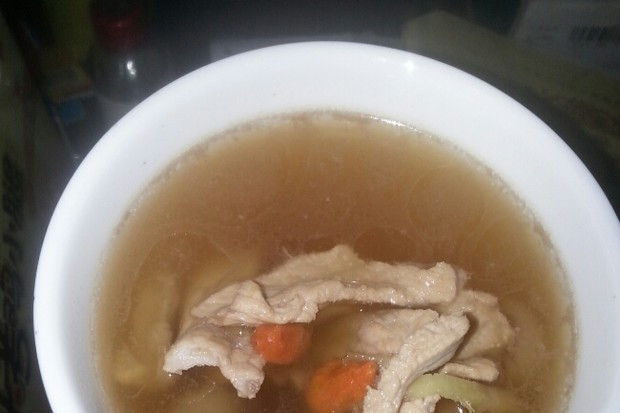 枸杞肉絲湯 枸杞肉絲湯