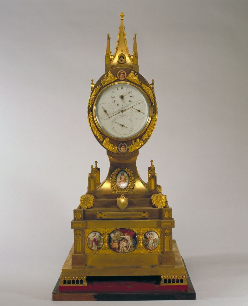 18世紀銅鍍金嵌琺瑯鐘