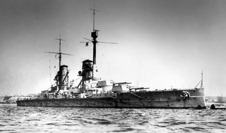 德軍威廉皇太子號戰列艦