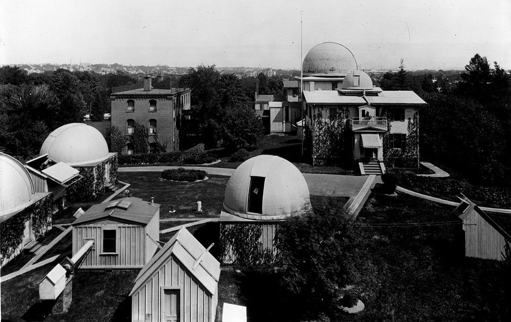 1899年左右的哈佛天文台。