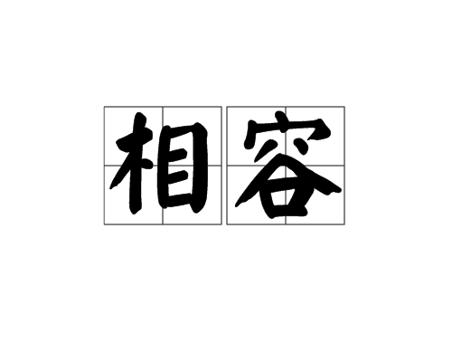 相容(漢語詞語)