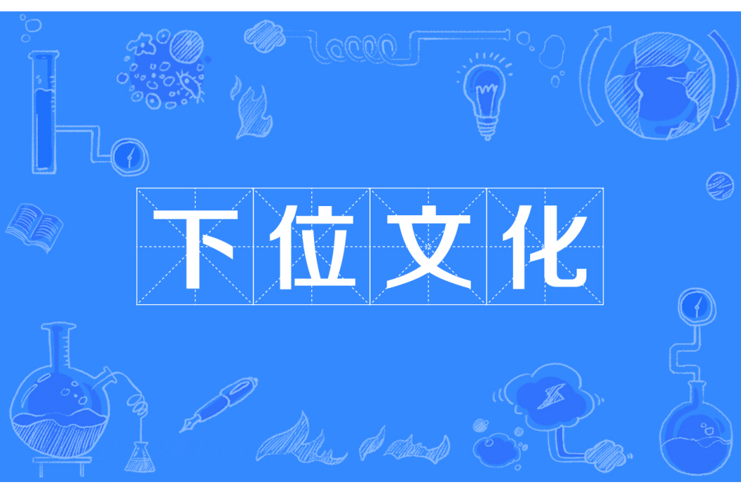 下位文化 下位文化