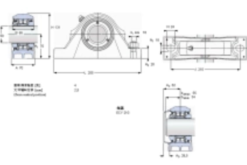 SKF SYNT50LTS軸承 SKF SYNT50LTS軸承