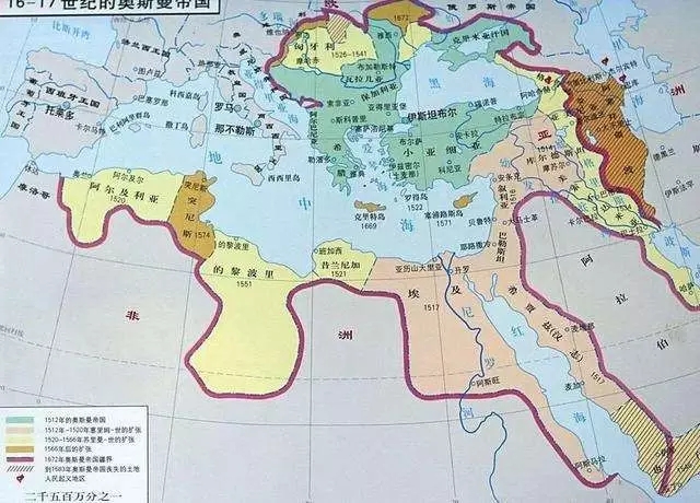 北非各國都是奧斯曼帝國威權下的自治地區