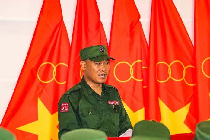 金鑫(緬甸民族民主同盟軍政治部主任) 金鑫(緬甸民族民主同盟軍政治部主任)