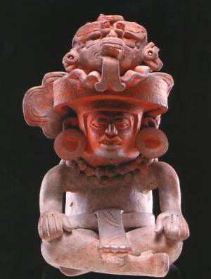 瑪雅雨神像瓮