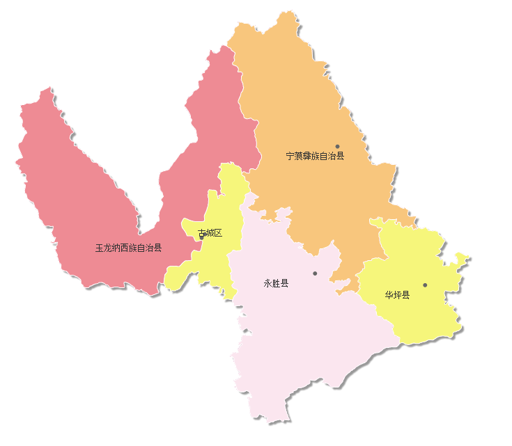 麗江行政區劃（全國行政區劃信息查詢平台）