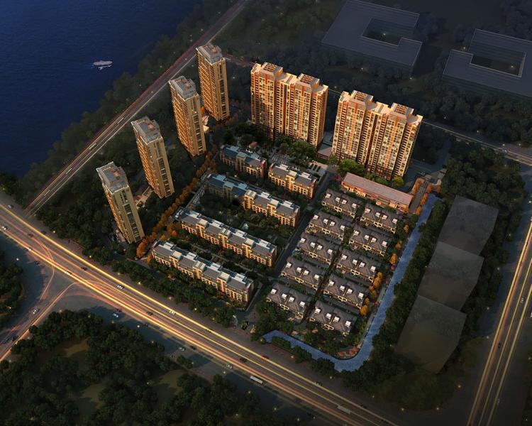 印象外灘(鄞州廣德湖北路與四明西路西北角的樓盤) 印象外灘(鄞州廣德湖北路與四明西路西北角的樓盤)
