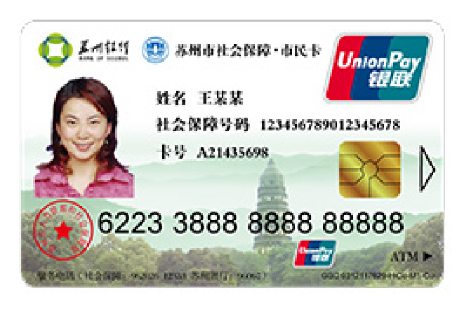 蘇州市社會保障·市民卡(蘇州市民卡)