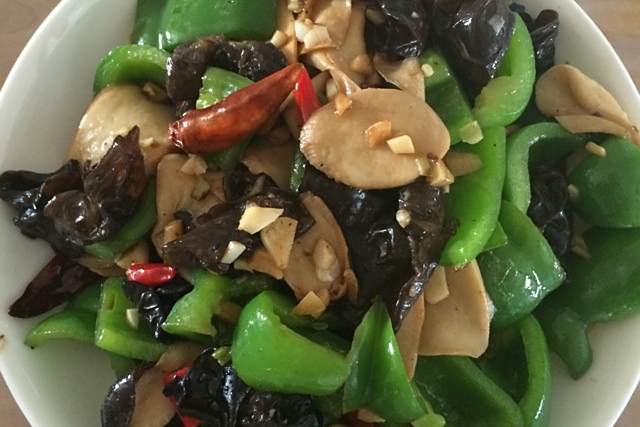 蚝汁青椒 蚝汁青椒