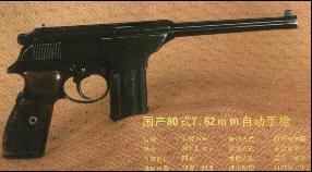 國產80式7.62毫米自動手槍