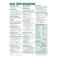 Microsoft Excel 2010 Introduction Quick Reference Guide Microsoft Excel 2010 Introduction Quick Reference Guide
