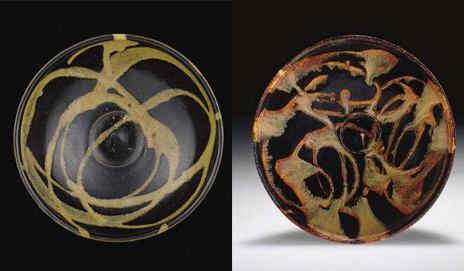 吉州窯極富藝術性的甩釉寫釉技法