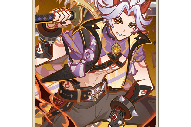 荒瀧一斗(遊戲《原神》七聖召喚中的卡牌) 荒瀧一斗(遊戲《原神》七聖召喚中的卡牌)