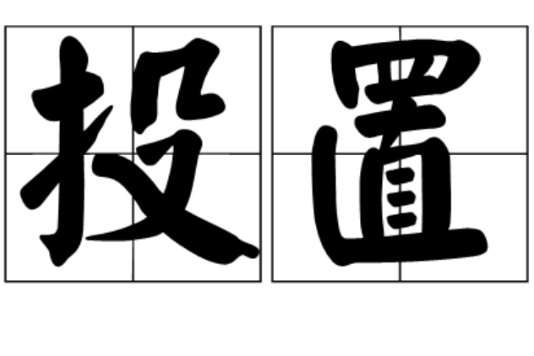 投置 投置