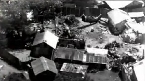 超級64墜落上空拍攝畫面