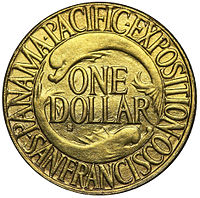 查爾斯·凱克設計的一美元金質紀念幣