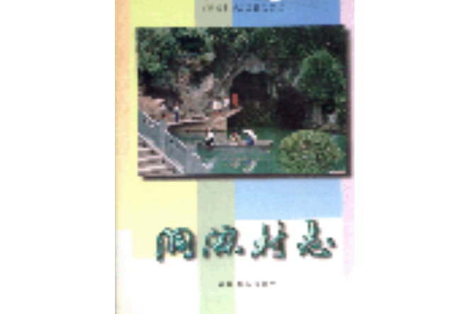 洞源村志 洞源村志