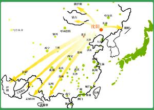 遼河油田地圖