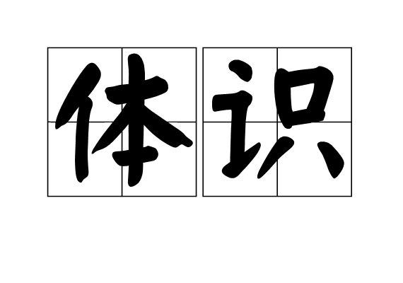 體識 體識