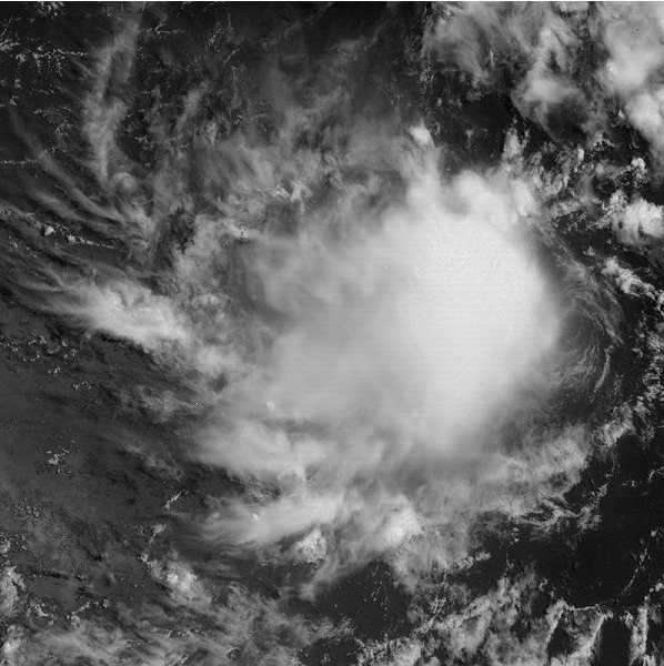 熱帶風暴吉爾瑪衛星雲圖