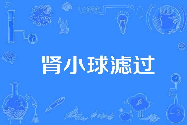 腎小球濾過 腎小球濾過