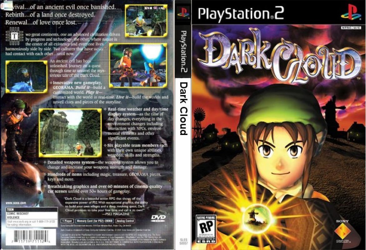 PS2《暗雲》美版封面