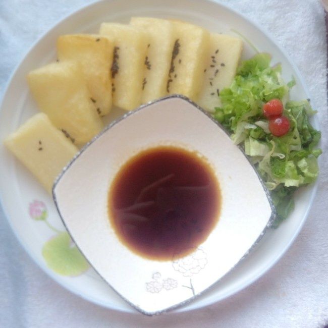 煎米豆腐 煎米豆腐