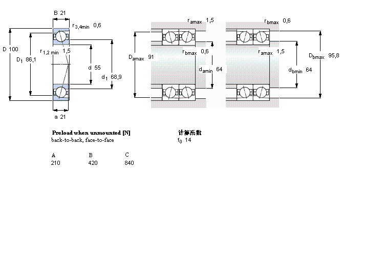 SKF 7211CD/P4A軸承 SKF 7211CD/P4A軸承