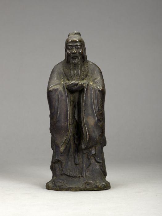 明孔子像 明孔子像