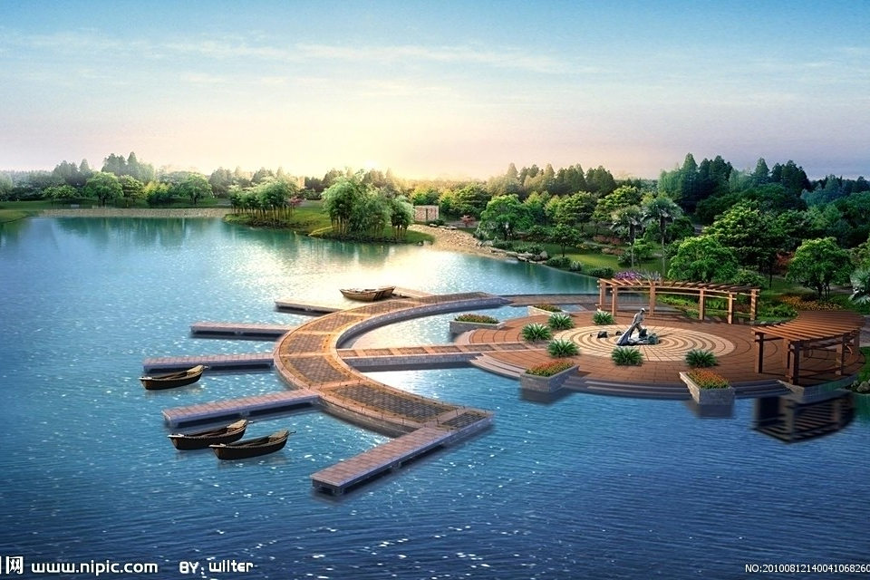 湖岸憑欄 湖岸憑欄