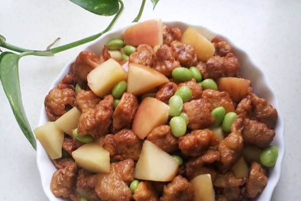 蘋果肉丁 蘋果肉丁