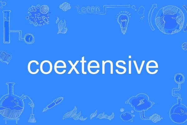coextensive coextensive