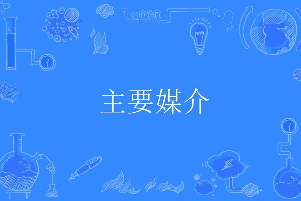 主要媒介 主要媒介